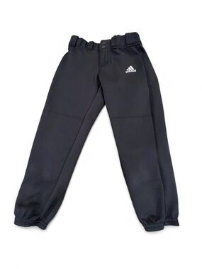 adidas Black Aeroready baseball pants with Logo